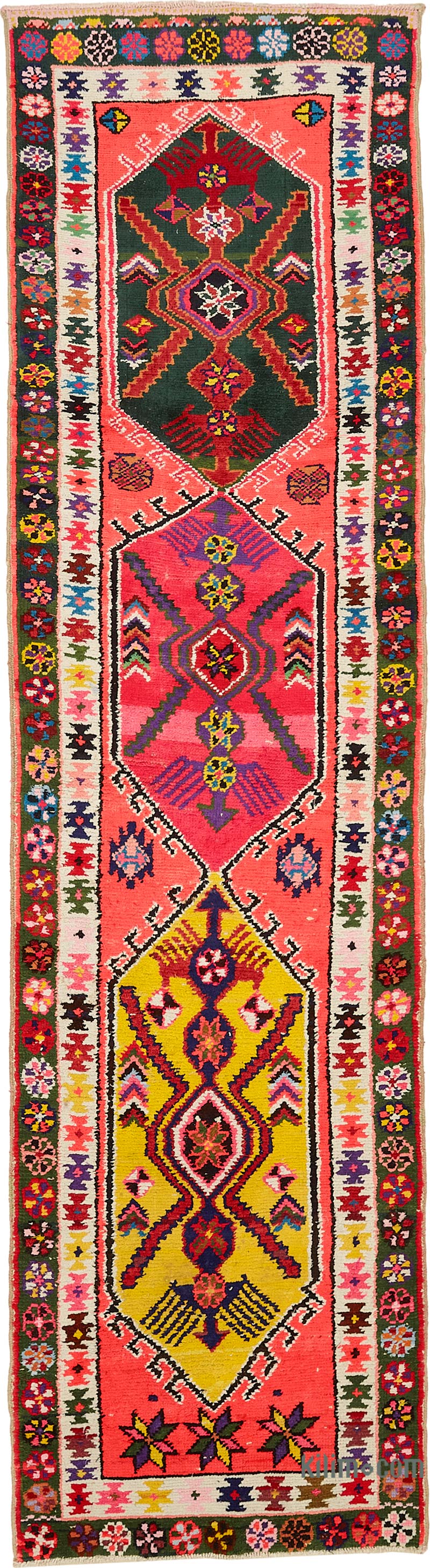 Vintage Anadolu Yolluk - 84 cm x 322 cm - K0085155