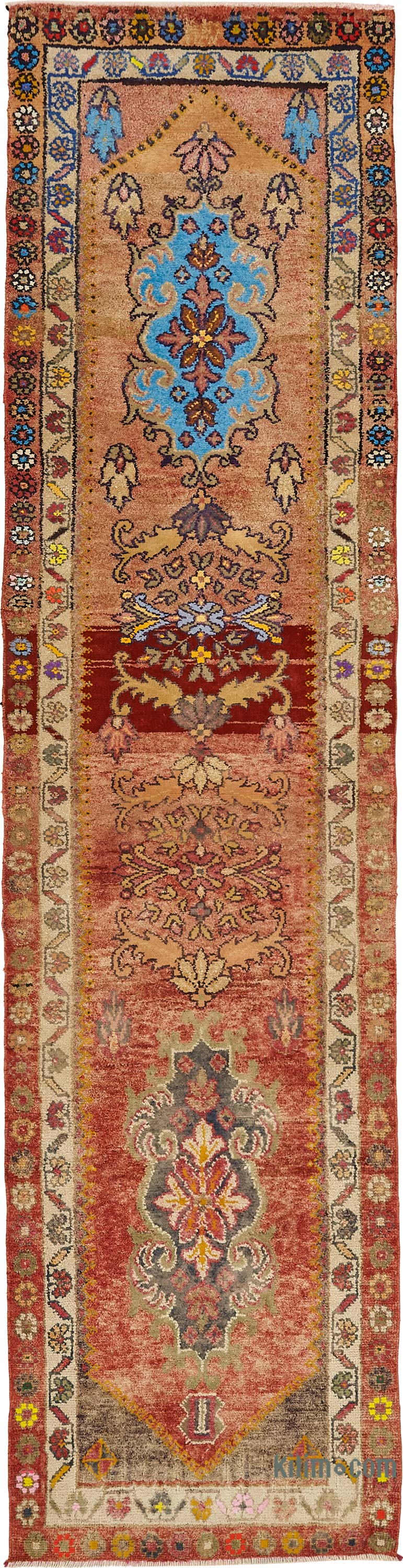 Alfombra Vintage de pasillo - 81 cm x 332 cm - K0085159