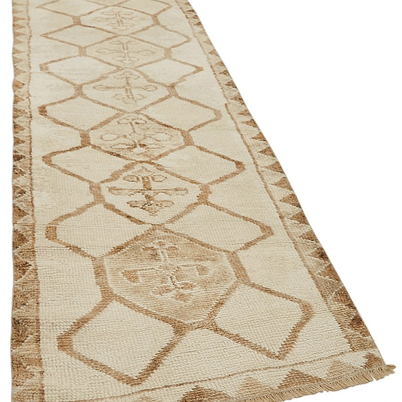 Vintage Tribal Runner Rug - 2' 11" x 11' 11" (35" x 143") - K0085165