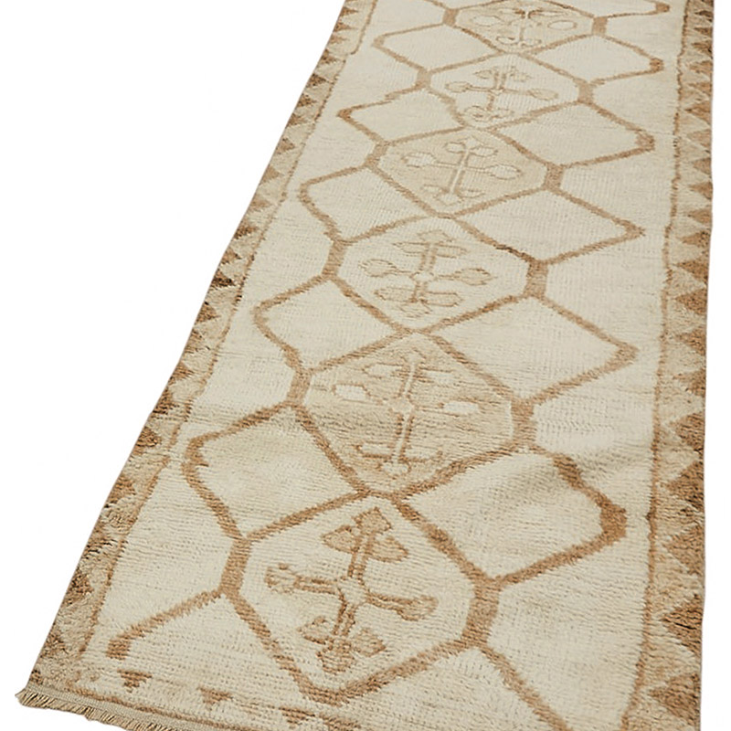 Vintage Tribal Runner Rug - 2' 11" x 11' 11" (35" x 143") - K0085165