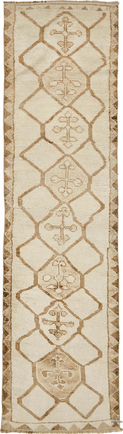 Vintage Tribal Runner Rug - 2' 11" x 11' 11" (35" x 143")