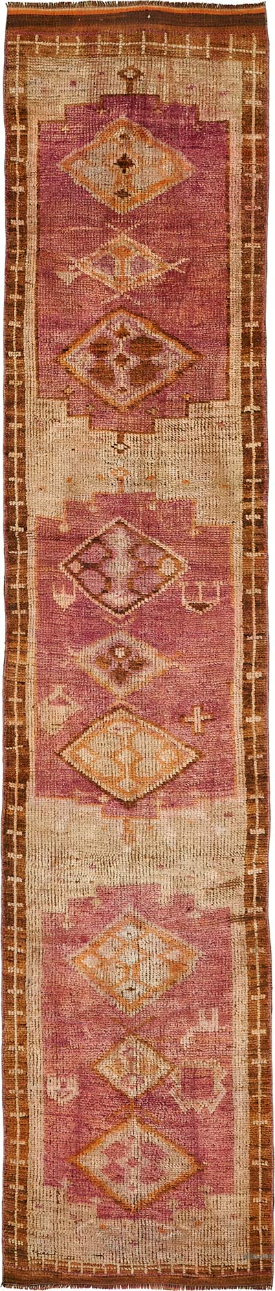 Alfombra Vintage de pasillo - 82 cm x 418 cm