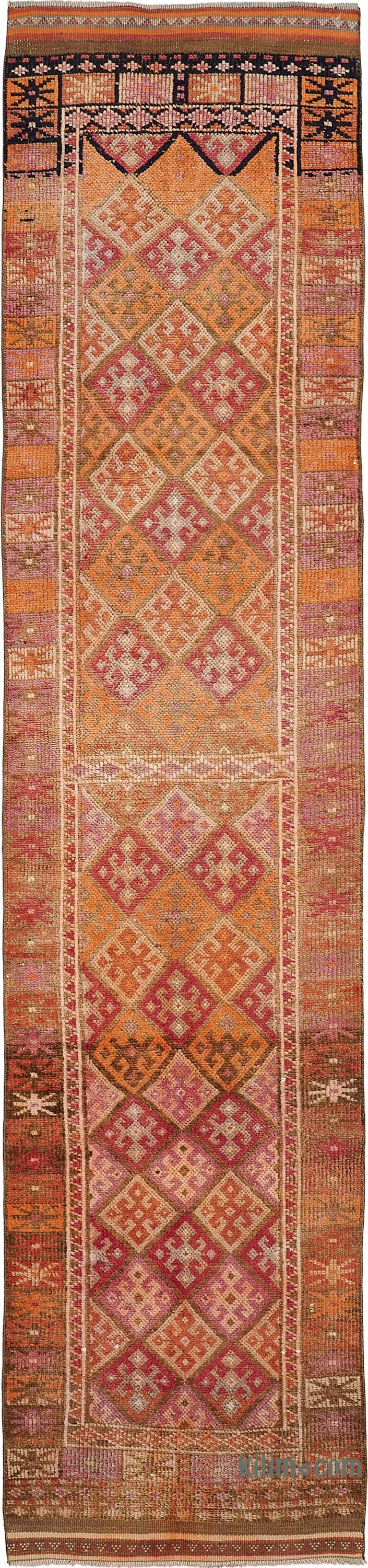 Alfombra Vintage de pasillo - 86 cm x 390 cm - K0085173