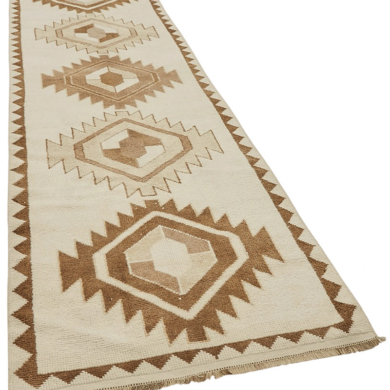 Alfombra Vintage de pasillo - 110 cm x 377 cm - K0085174