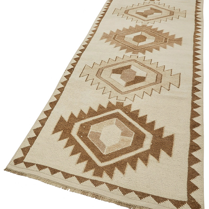 Alfombra Vintage de pasillo - 110 cm x 377 cm - K0085174