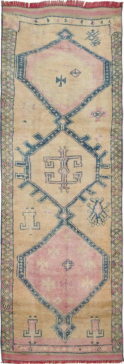 Vintage Anadolu Yolluk - 100 cm x 296 cm