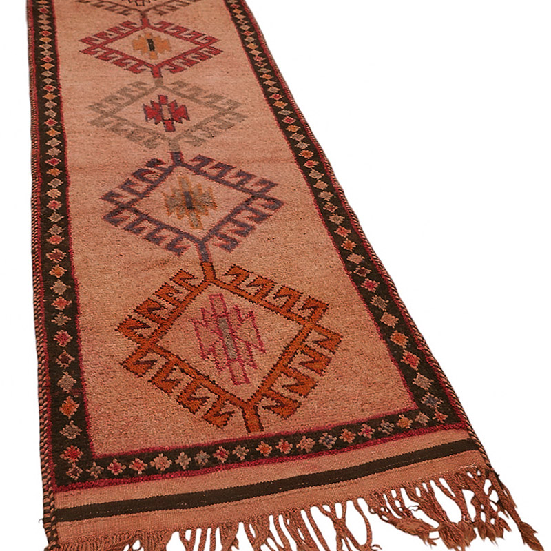 Vintage Tribal Runner Rug - 3' 1" x 13' 3" (37" x 159") - K0085185