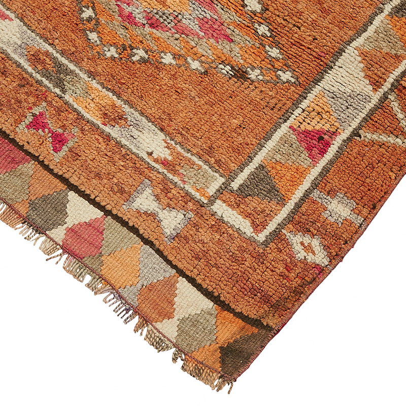 Vintage Tribal Runner Rug - 3' 1" x 11' 3" (37" x 135") - K0085186