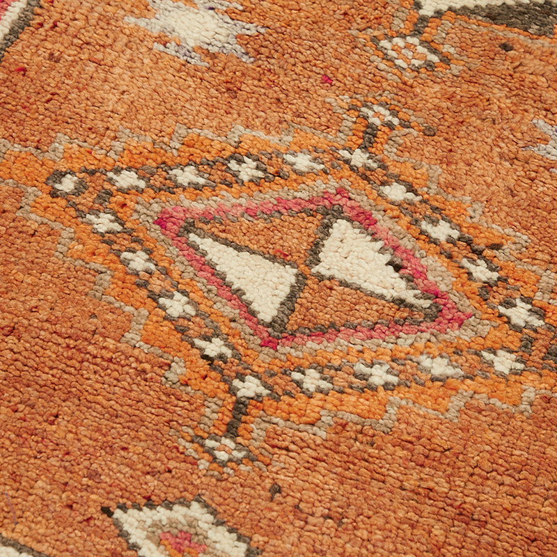 Vintage Tribal Runner Rug - 3' 1" x 11' 3" (37" x 135") - K0085186