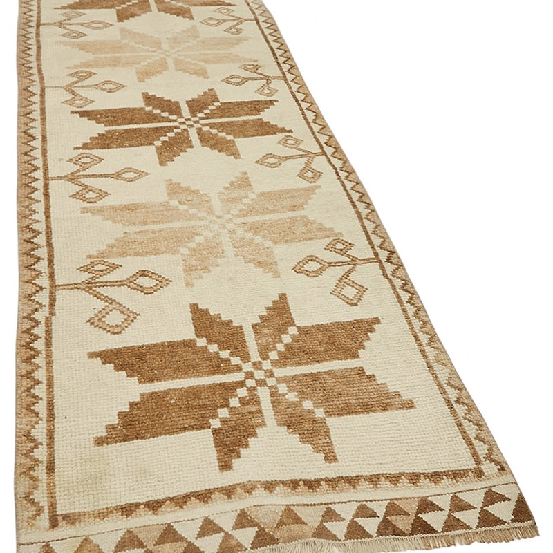 Alfombra Vintage de pasillo - 105 cm x 340 cm - K0085187