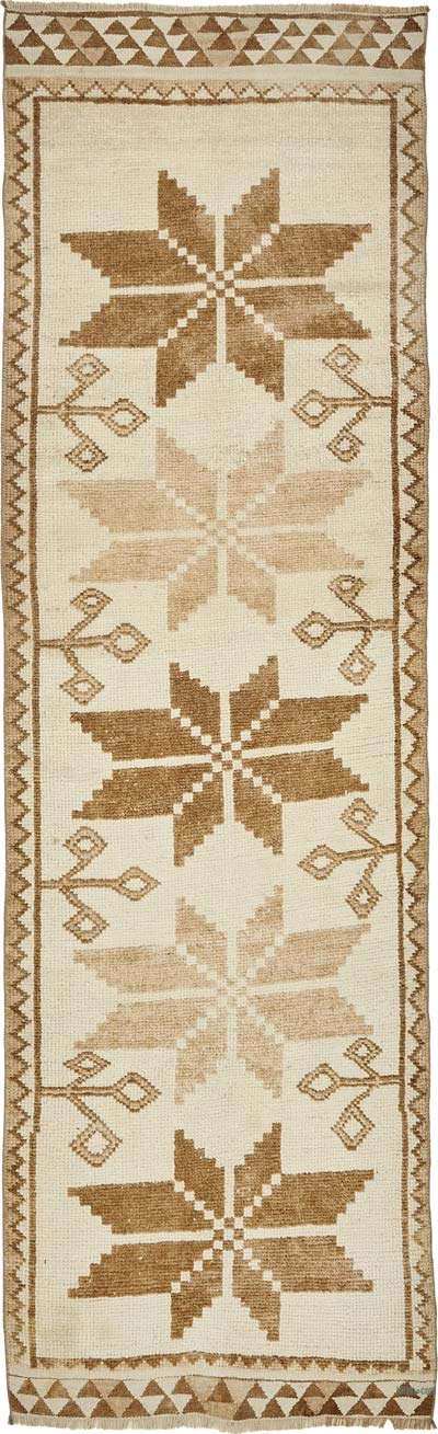 Vintage Tribal Runner Rug - 3' 5" x 11' 2" (41" x 134")