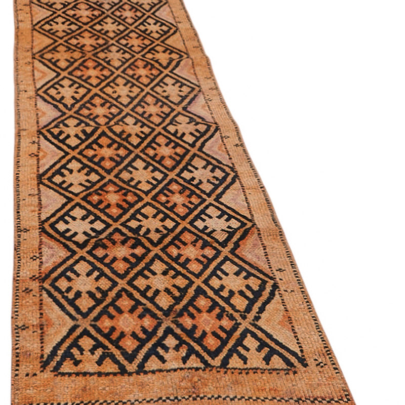 Vintage Tribal Runner Rug - 2' 9" x 13' 11" (33" x 167") - K0085192