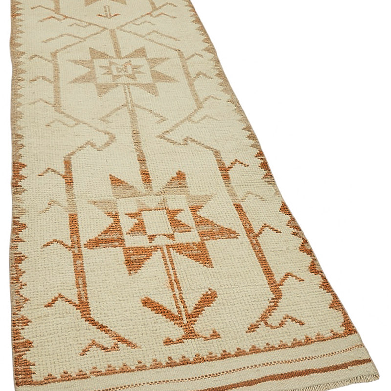 Vintage Tribal Runner Rug - 3'  x 10' 4" (36" x 124") - K0085193
