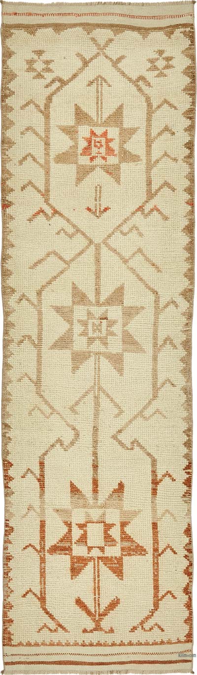 Vintage Anadolu Yolluk - 92 cm x 315 cm