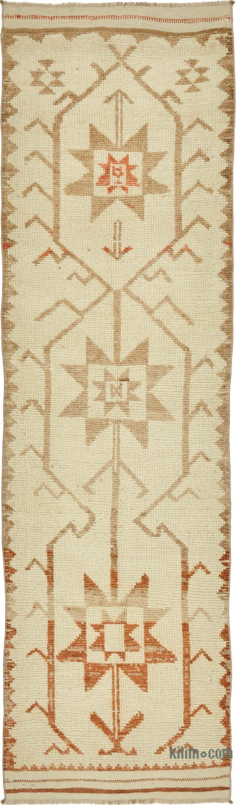 Vintage Tribal Runner Rug - 3'  x 10' 4" (36" x 124") - K0085193