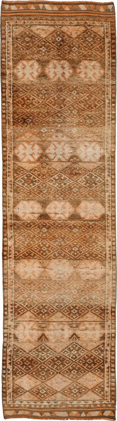 Vintage Anadolu Yolluk - 92 cm x 347 cm