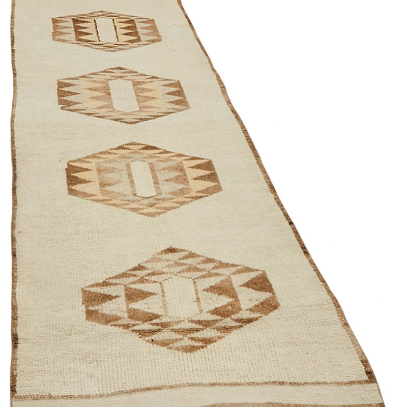 Vintage Tribal Runner Rug - 3' 2" x 12' 4" (38" x 148") - K0085201