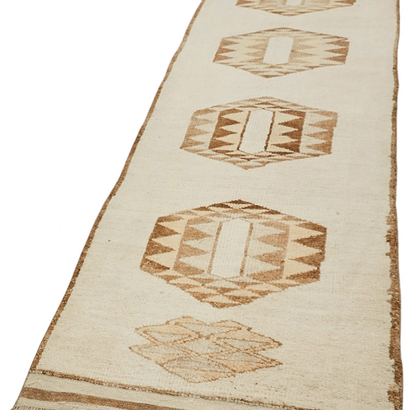 Vintage Tribal Runner Rug - 3' 2" x 12' 4" (38" x 148") - K0085201