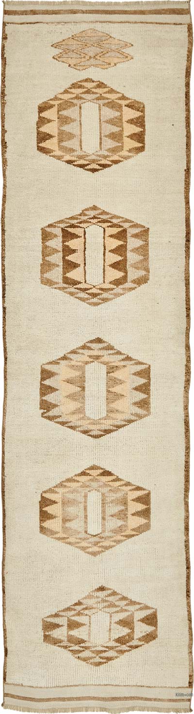 Vintage Tribal Runner Rug - 3' 2" x 12' 4" (38" x 148")