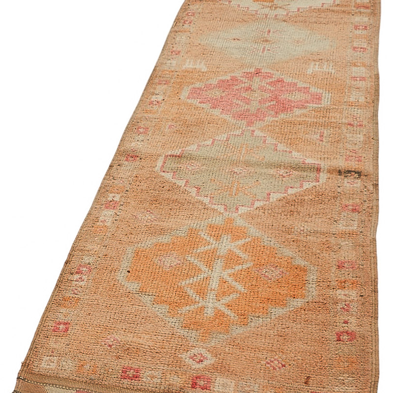 Vintage Tribal Runner Rug - 2' 7" x 11' 8" (31" x 140") - K0085202