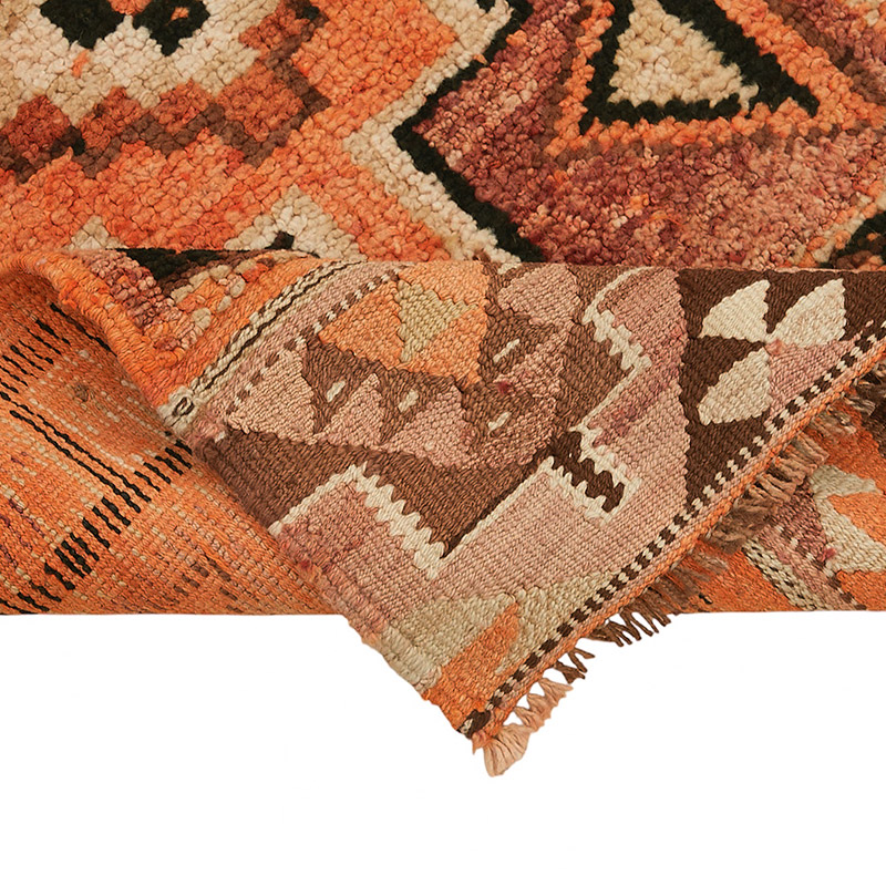 Alfombra Vintage de pasillo - 92 cm x 296 cm - K0085205