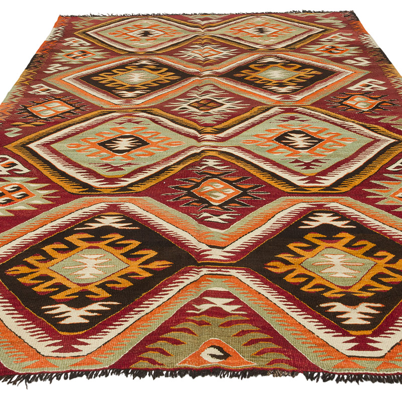 Vintage Mut Kilim Rug - 6'  x 9' 1" (72" x 109") - K0085207