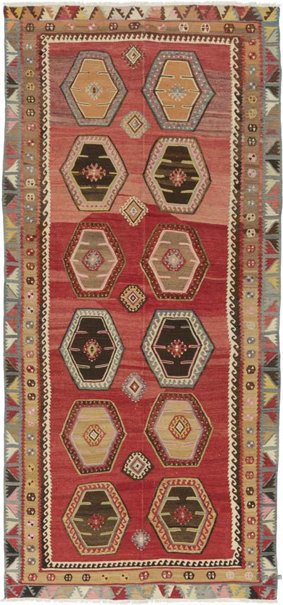 Vintage Şarkışla Kilimi - 150 cm x 323 cm