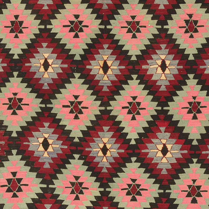 Vintage Mihalic Kilim Rug - 6' 9" x 9' 11" (81" x 119") - K0085211