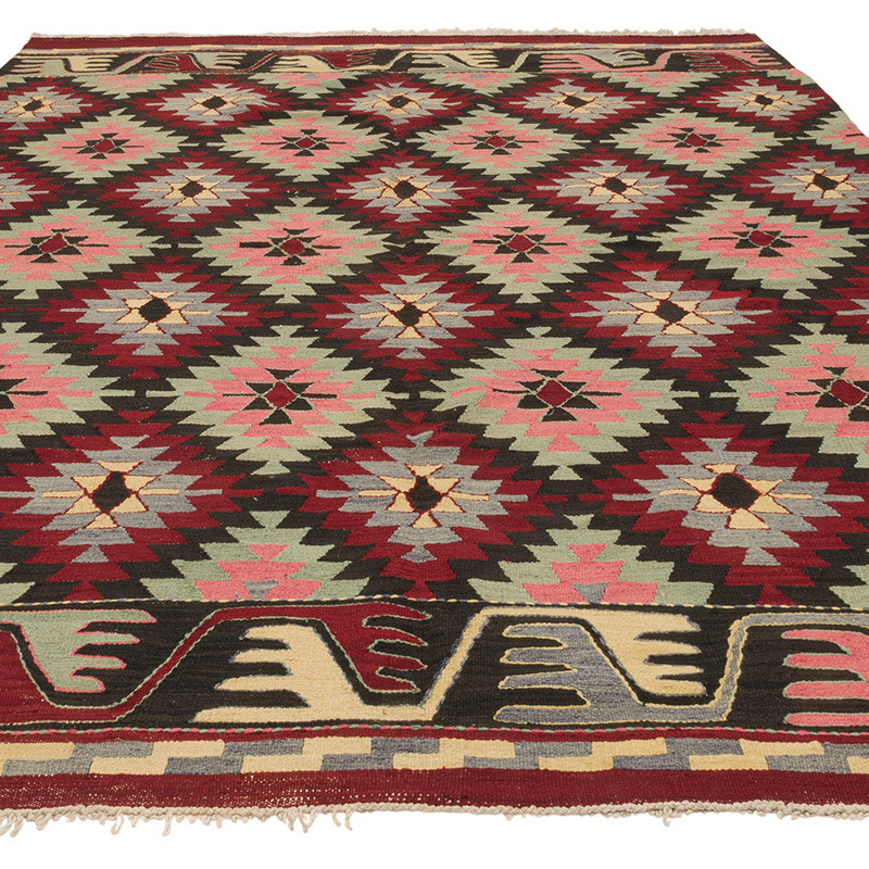 Vintage Mihalic Kilim Rug - 6' 9" x 9' 11" (81" x 119") - K0085211