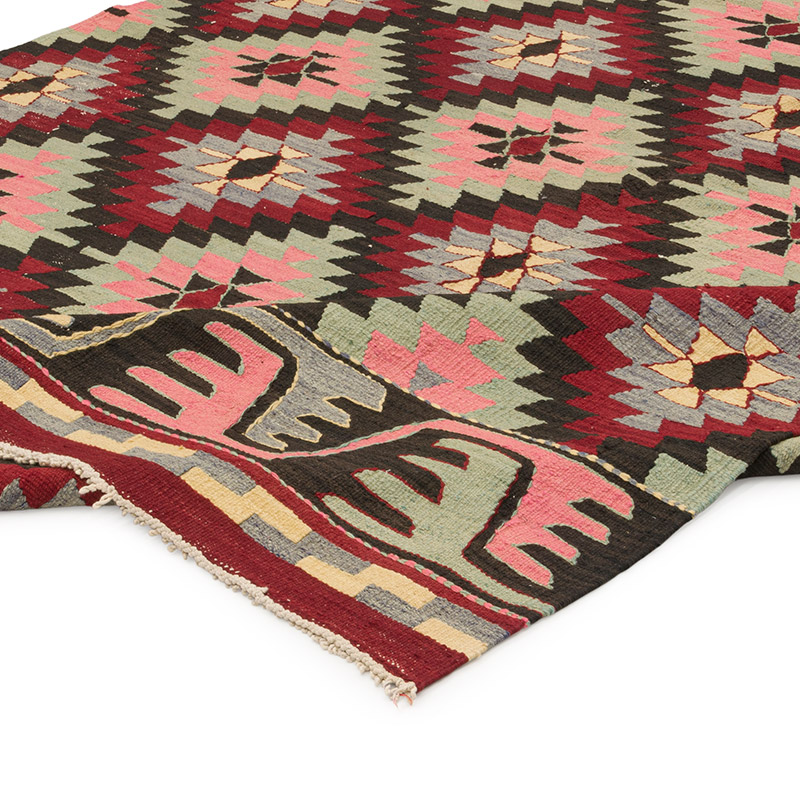 Vintage Mihalic Kilim Rug - 6' 9" x 9' 11" (81" x 119") - K0085211