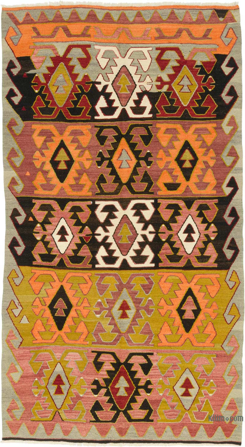 Alfombra Konya Kilim Vintage - 166 cm x 300 cm - K0085212