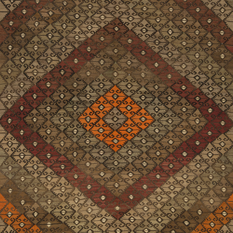 Alfombra Vintage Bayburt Kilim - 198 cm x 347 cm - K0085215