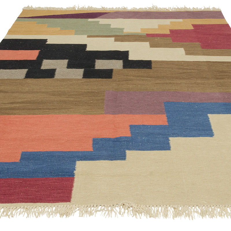 Yeni Kök Boya El Dokuma Kilim - 155 cm x 212 cm - K0085218