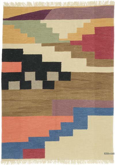 Yeni Kök Boya El Dokuma Kilim - 155 cm x 212 cm