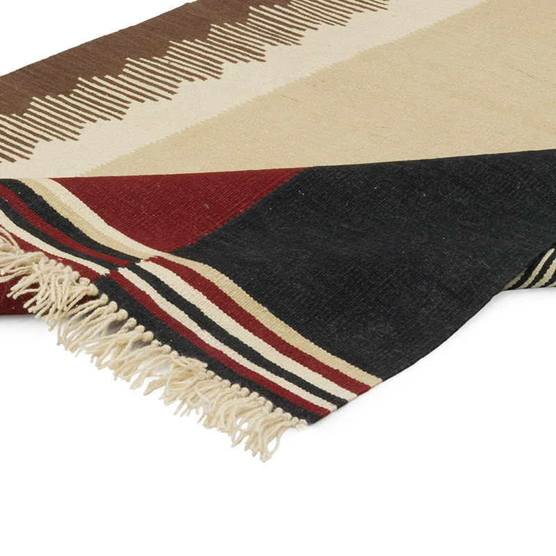 New Handwoven Turkish Kilim Rug - 4'  x 6' 2" (48" x 74") - K0085219