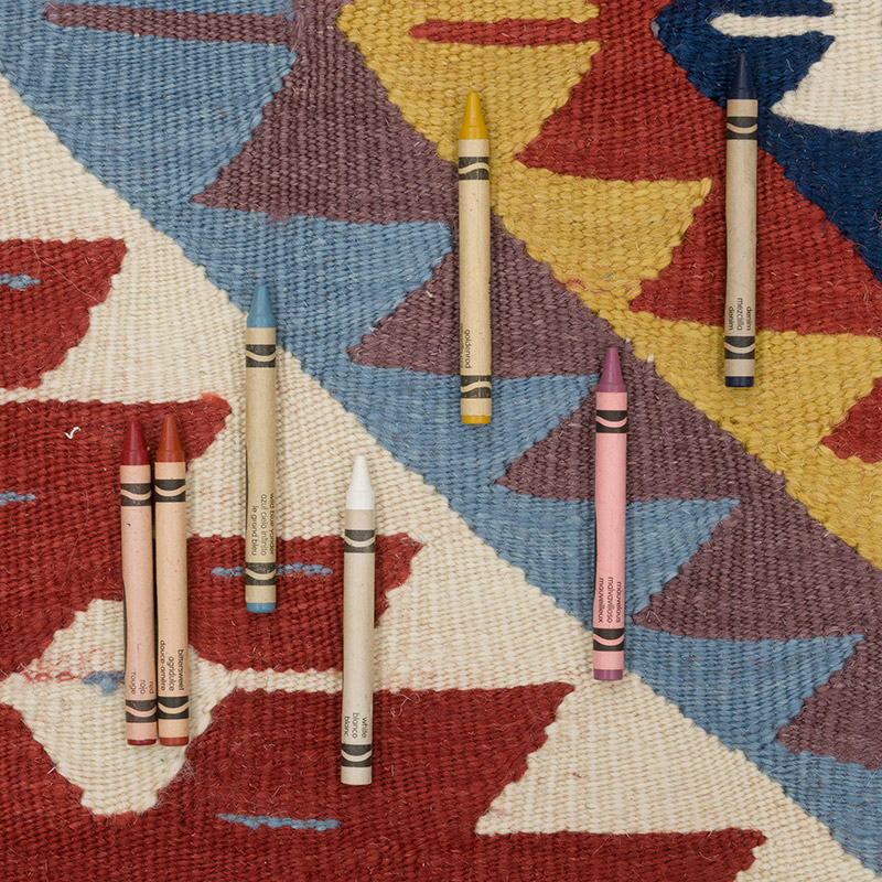 New Handwoven Turkish Kilim Rug - 5' 11" x 8' 4" (71" x 100") - K0085220