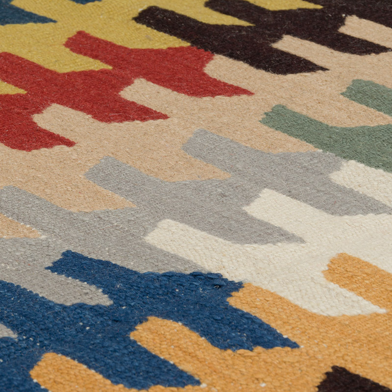 Nueva Alfombra Turca Kilim - 180 cm x 239 cm - K0085221