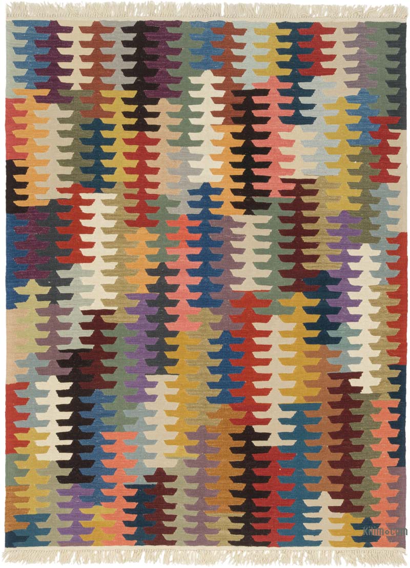 Nueva Alfombra Turca Kilim - 180 cm x 239 cm - K0085221