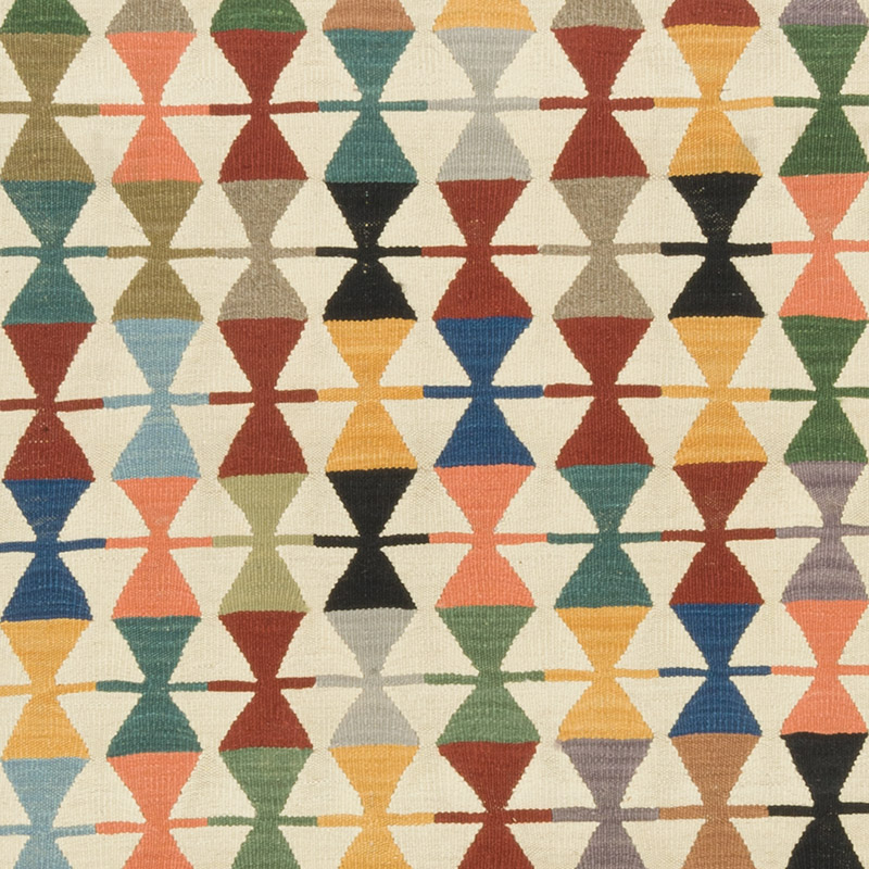 New Handwoven Turkish Kilim Runner - 3' 1" x 9' 10" (37" x 118") - K0085222