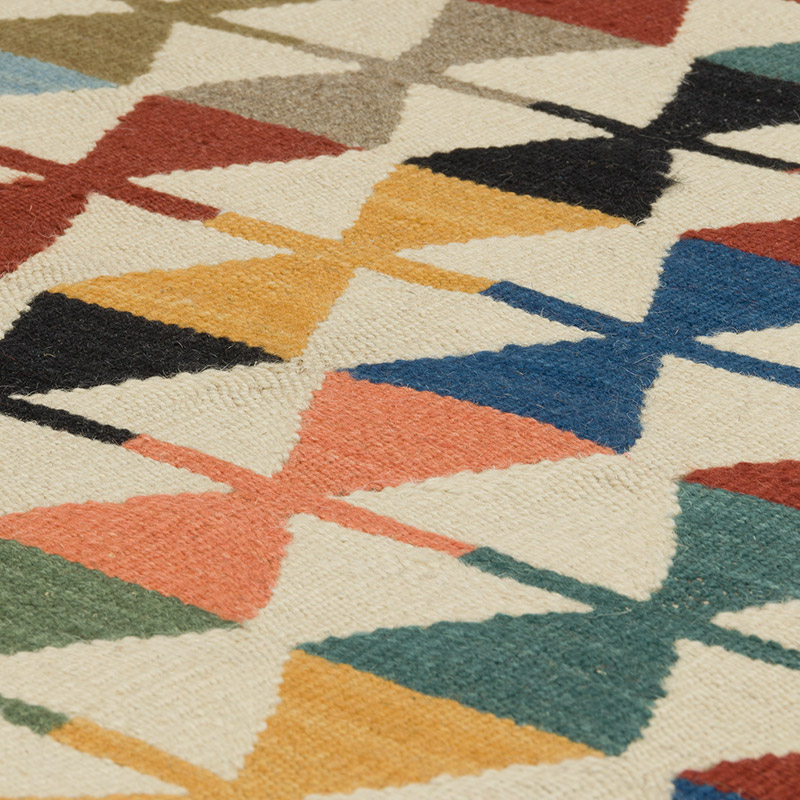 New Handwoven Turkish Kilim Runner - 3' 1" x 9' 10" (37" x 118") - K0085222