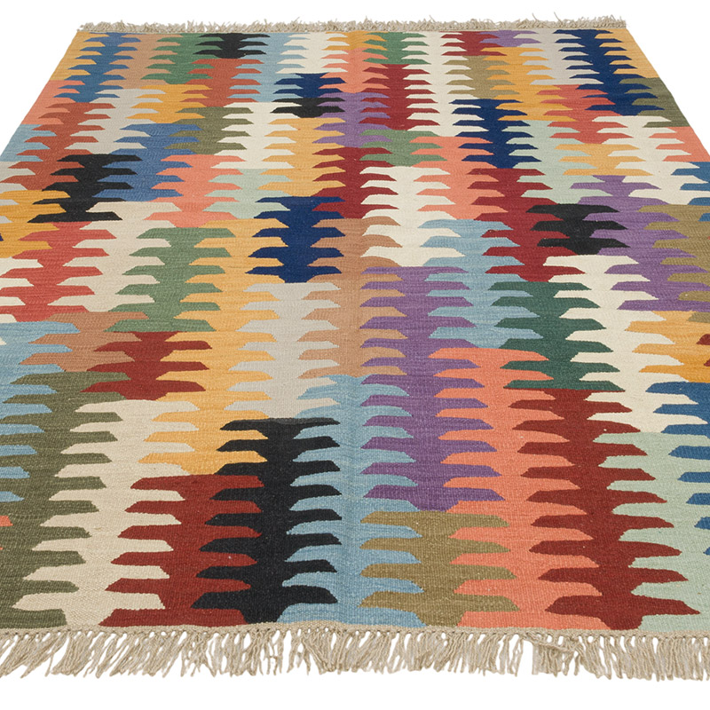 Yeni Kök Boya El Dokuma Kilim - 158 cm x 222 cm - K0085224