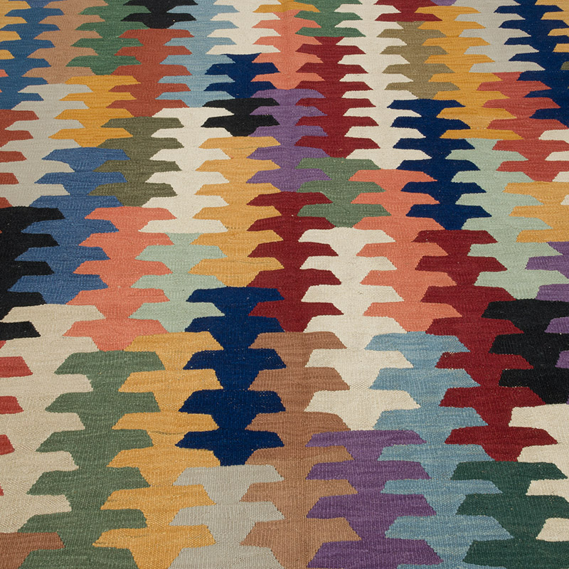 Yeni Kök Boya El Dokuma Kilim - 158 cm x 222 cm - K0085224