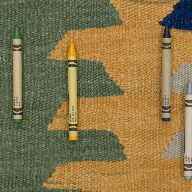 Yeni Kök Boya El Dokuma Kilim - 158 cm x 222 cm - K0085224