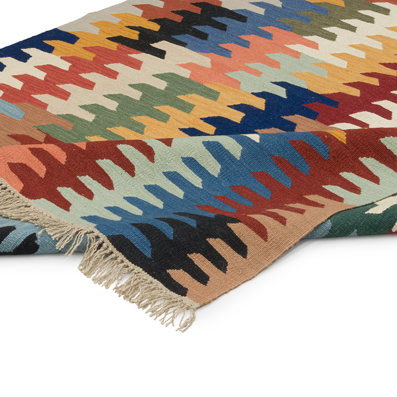 Yeni Kök Boya El Dokuma Kilim - 158 cm x 222 cm - K0085224
