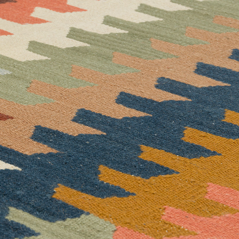 Yeni Kök Boya El Dokuma Kilim - 87 cm x 410 cm - K0085225
