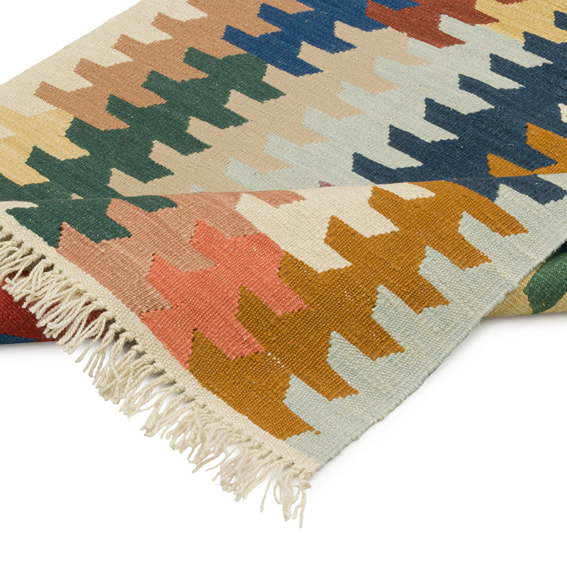 Yeni Kök Boya El Dokuma Kilim - 87 cm x 410 cm - K0085225