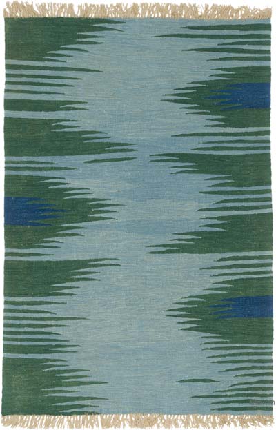 Yeni Kök Boya El Dokuma Kilim - 124 cm x 183 cm