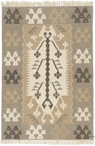 Nueva Alfombra Turca Kilim - 113 cm x 165 cm