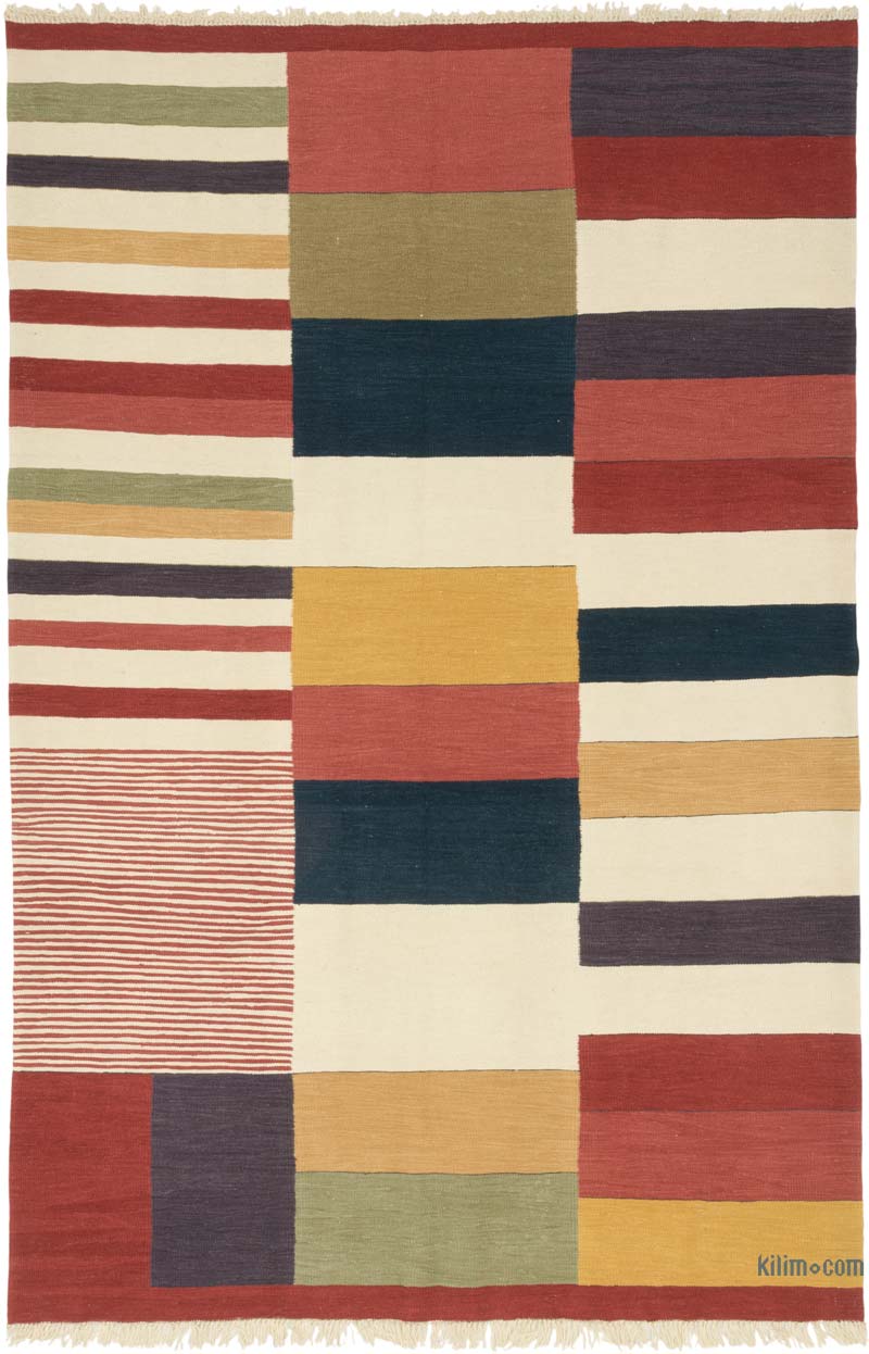 Yeni Kök Boya El Dokuma Kilim - 200 cm x 306 cm - K0085279