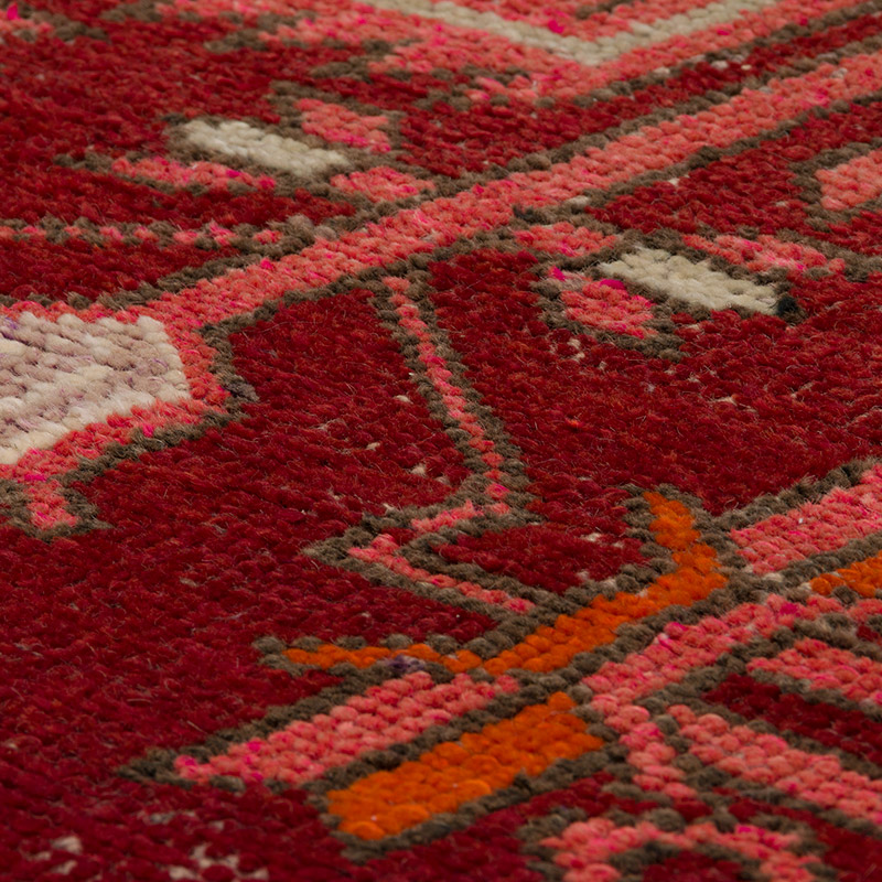 Vintage Tribal Runner Rug - 2' 10" x 15' 7" (34" x 187") - K0085280